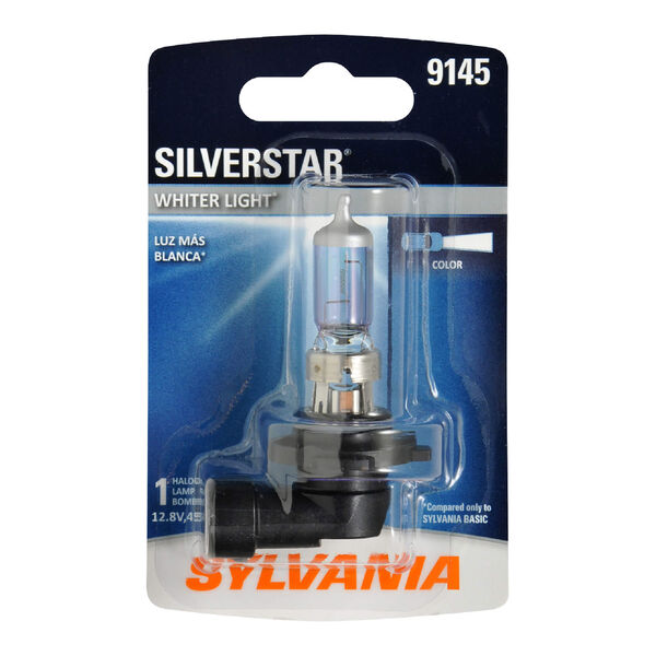 SYLVANIA 9145 SilverStar Halogen Fog Bulb, 1 Pack, , hi-res